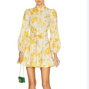 Zimmerman Wonderland Daffodil printed Dress